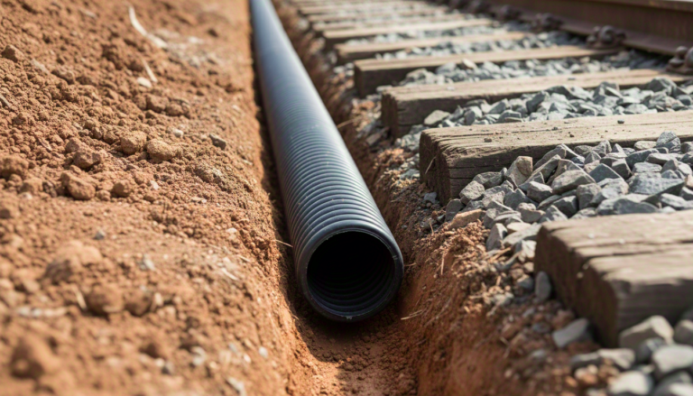 Qual tubo usar para drenagem de plataforma ferroviária? DW, concreto e a carga TB-360